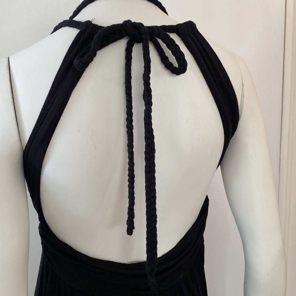 Daven black maxi dress